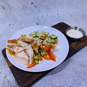 Салат с курицей