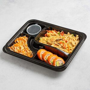 Бенто ланч классический с рисом
