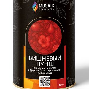 Чай на основе каркаде Вишневый пунш