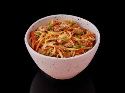 Лапша с курицей