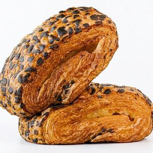 Плие с шоколадом и заварным кремом