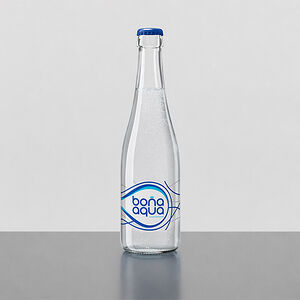 Вода газ Bona aqua 0,33 ст. бут. Россия