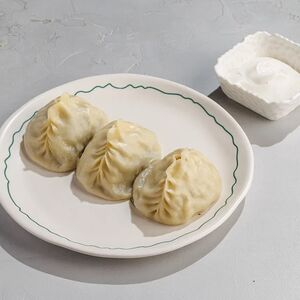Манты с ягнёнком