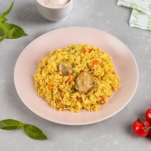 Плов из мяса курицы