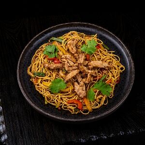 Рамен с курицей
