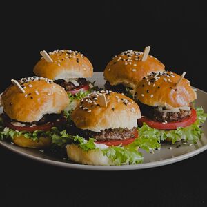 Мини-бургеры с говядиной