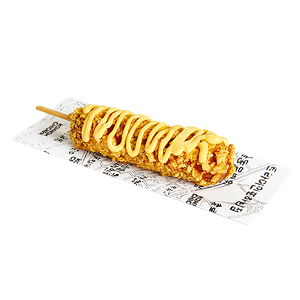 Корн-дог Сырный в кукурузных хлопьях