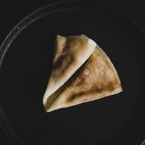 Блинчик домашний с маслом