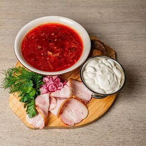 Борщ с говядиной