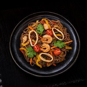 Соба с морепродуктамим