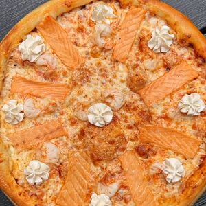 Пицца Морской дуэт 