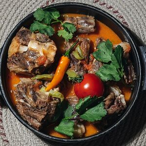 Տավարի պոչի խաշլամա