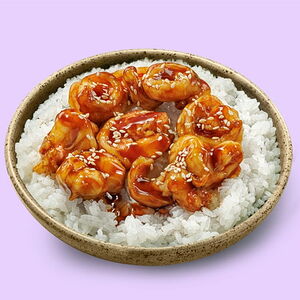 Креветки по-азиатски с рисом