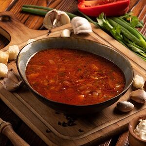 Борщ с говядиной