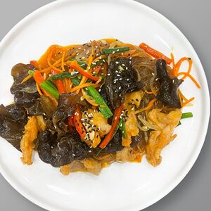 Чапчхэ с курочкой