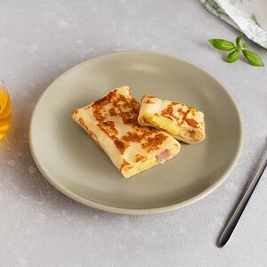 Блинчик с картофелем и беконом 