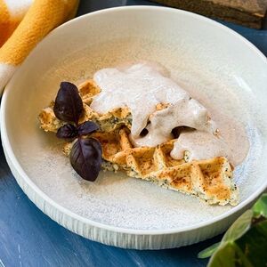 Творожно-маковая вафля