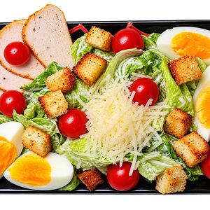 Цезарь салат с курицей