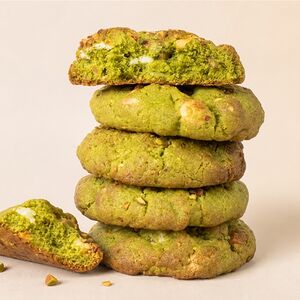 Печенье  с фисташкой и белым шоколадом