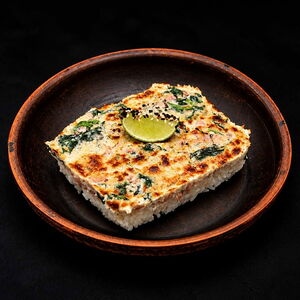 Кассероль с Тунцом и Шпинатом