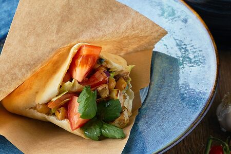 Шаверма без мяса в пите