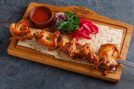 Шашлык из курицы