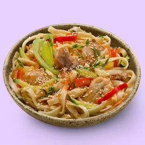 Удон с цыпленком