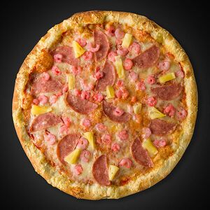 Пицца Гавайская с креветками