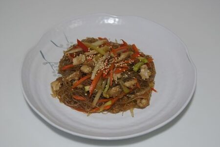 Харусаме с овощами