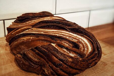 Коса черника-йогурт