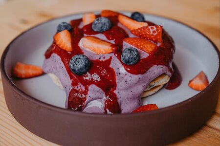 Ягодные панкейки