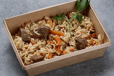 Плов с говядиной