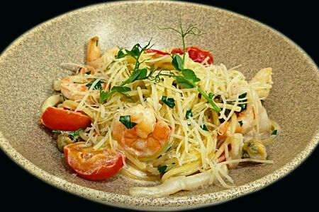 Спагетти Ди маре ин крема