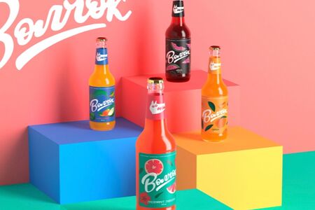 Лимонад Волчок с манго и кокосом