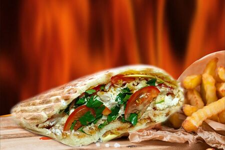 Сырный Гирос