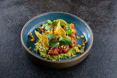 Курица по-азиатски с гуакамоле