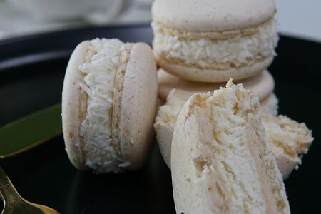 Macarons Кокос шоколад