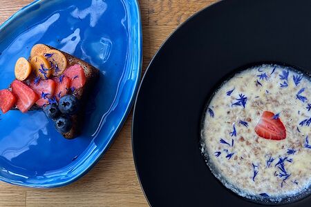 Гречневое утро с тостом 