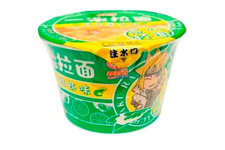 Лапша Naruto со вкусом креветки и лайма