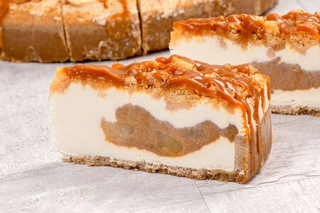 Чизкейк Яблочно-карамельный