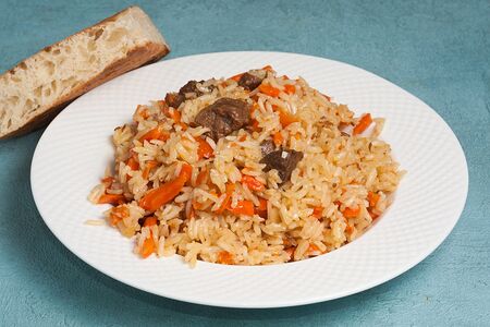 Узбекский плов с говядиной