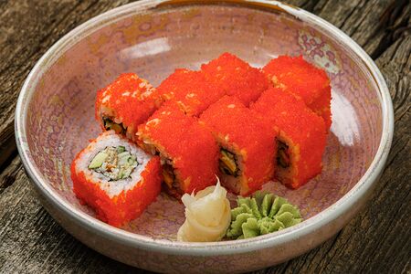 Калифорния с угрем