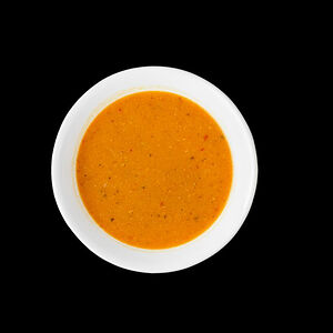 Чечевичный суп с томатом