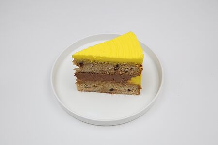 Бананово-шоколадный торт