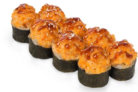 Ролл запеченный Мидии хот