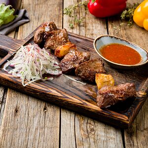 Шашлык из мякоти баранины