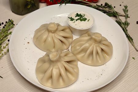 Хинкали с телятиной