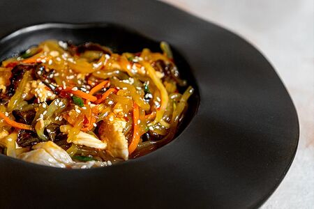 Лапша с курицей