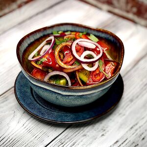 Овощной салат по-грузински