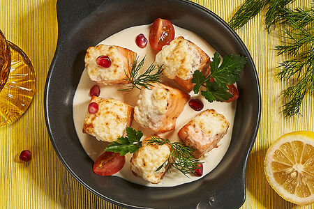 Запеченная семга